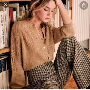 Sezane Tonio sweater in Sand